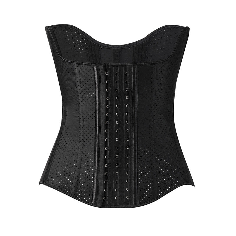 Breathable and Thin Latex Back Shaping and Belly Tightening Belt Plastic Waist Shaping and Waistband
